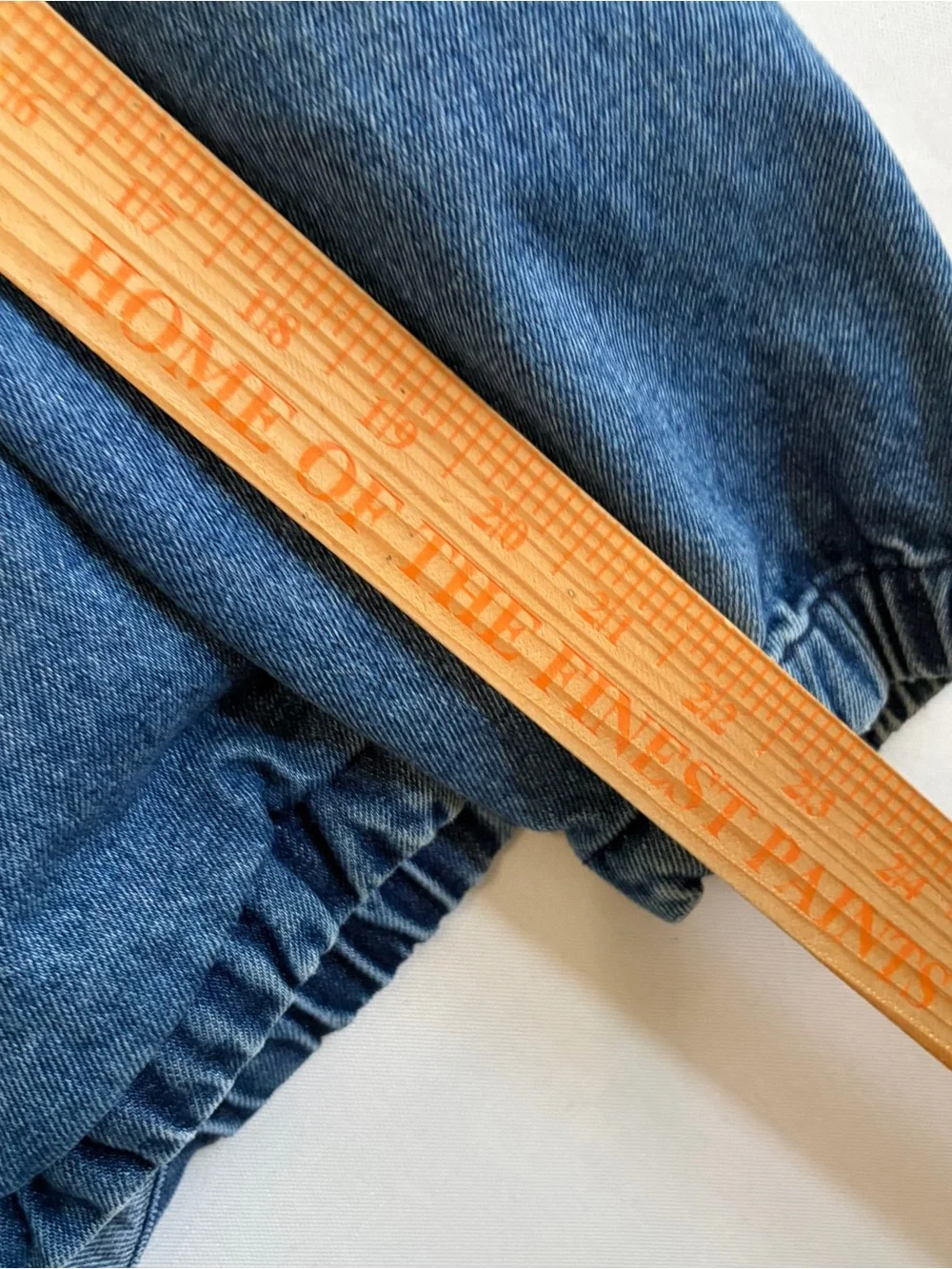 Vtg Authentic Imports Barn Denim Jacket Men XL Chore Bomber Jean 90s Farm Plaid